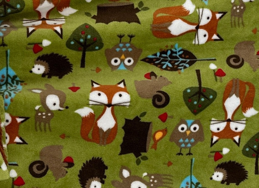 Foxxy and Friends Toddler Blanket