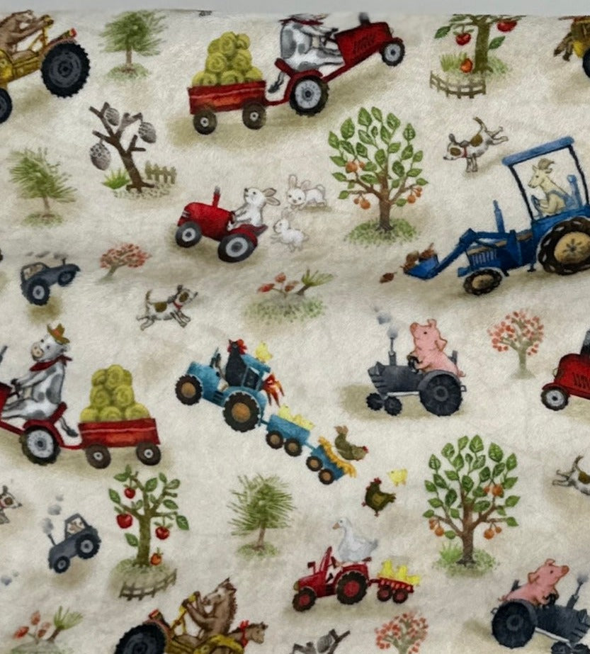 Farm Life Toddler Blanket