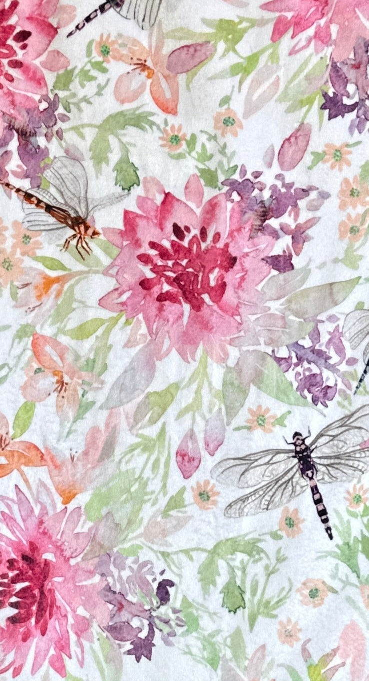 Wild Dragonfly Adult Snuggle Blanket