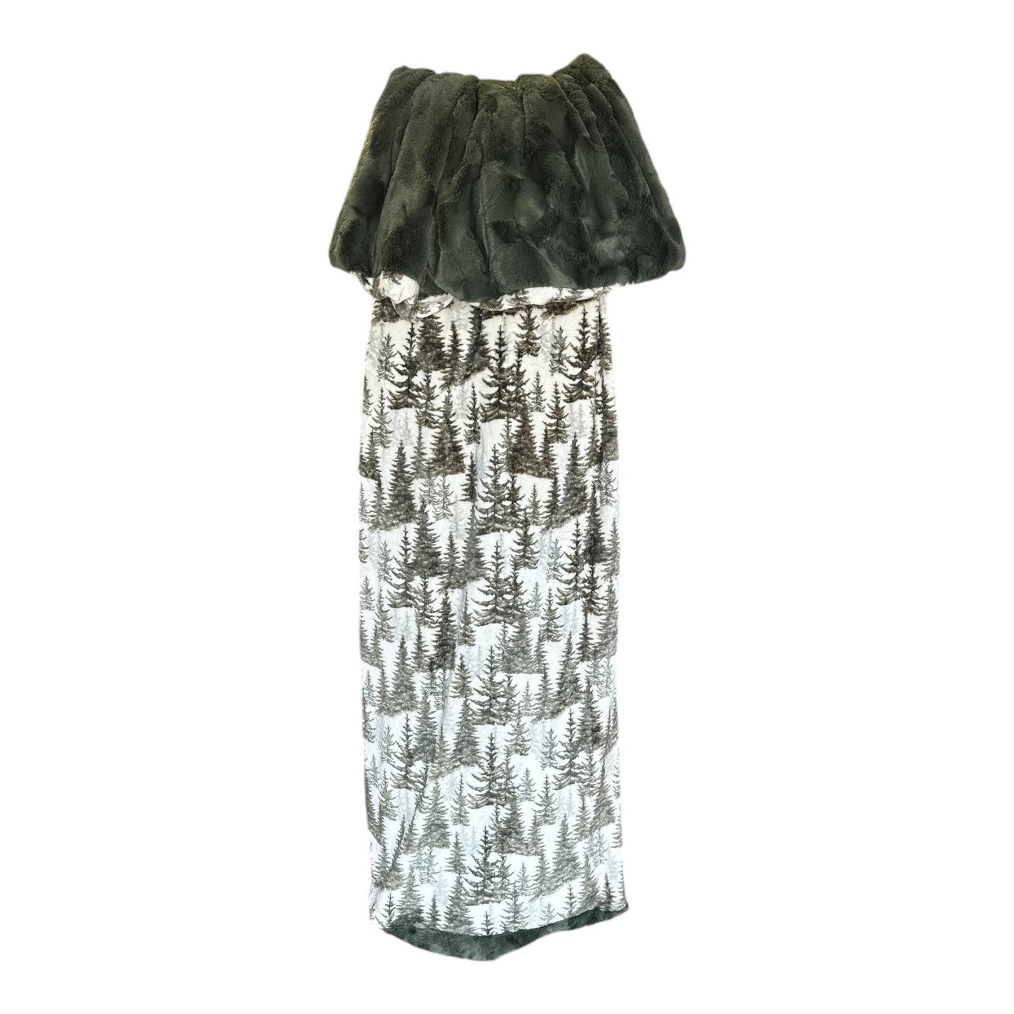 Evergreen Forest Adult Snuggle Blanket