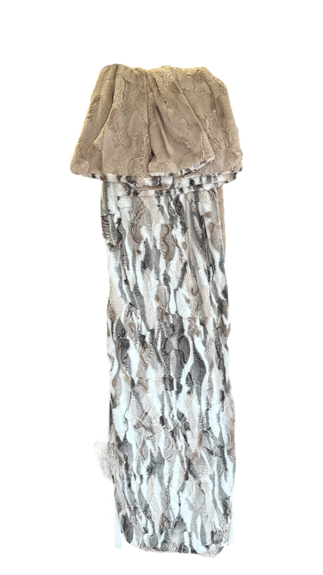 Frosted Himalayan Pewter Snuggle Blanket