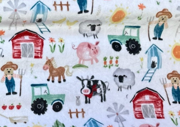 Farmer Ted Toddler Snuggle Blanket
