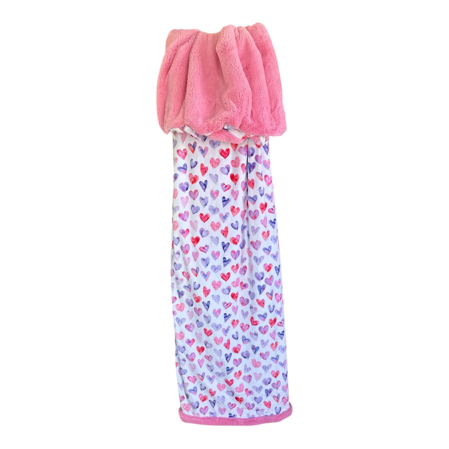 Heart Hues Adult Snuggle Blanket