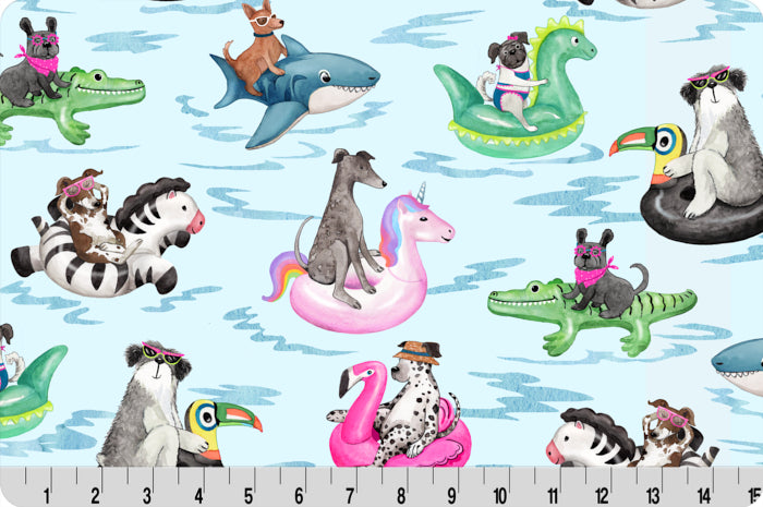 Pool Paw-tay Adult Snuggle Blanket