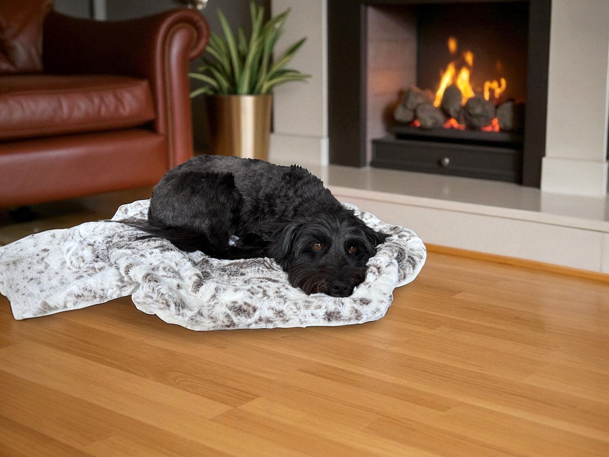 Puppy Snuggles | Double-Sided Minky Dog Blankets | Mimi’s Snuggle ...