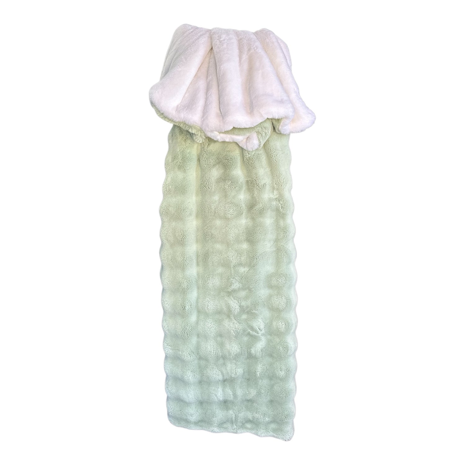 Thyme Powderpuff  Adult Snuggle Blanket