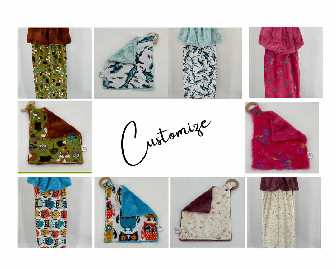 Custom Toddler or Infant Snuggle Blanket