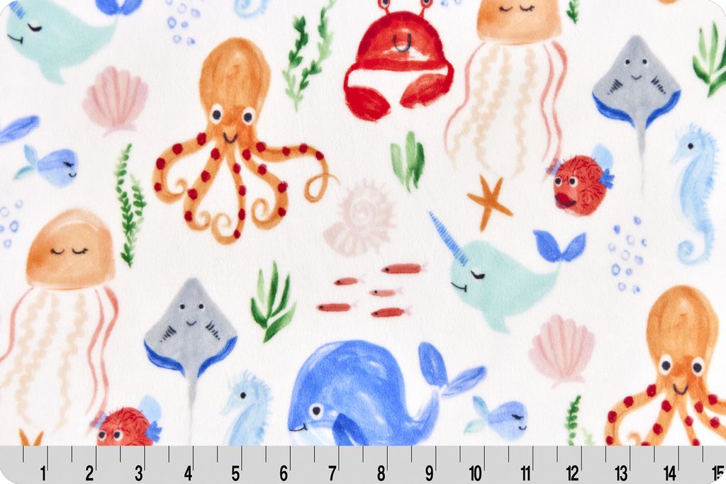 Little Ocean Pals Toddler Snuggle Blanket