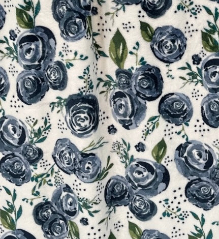 Blue Rose Adult Snuggle blanket
