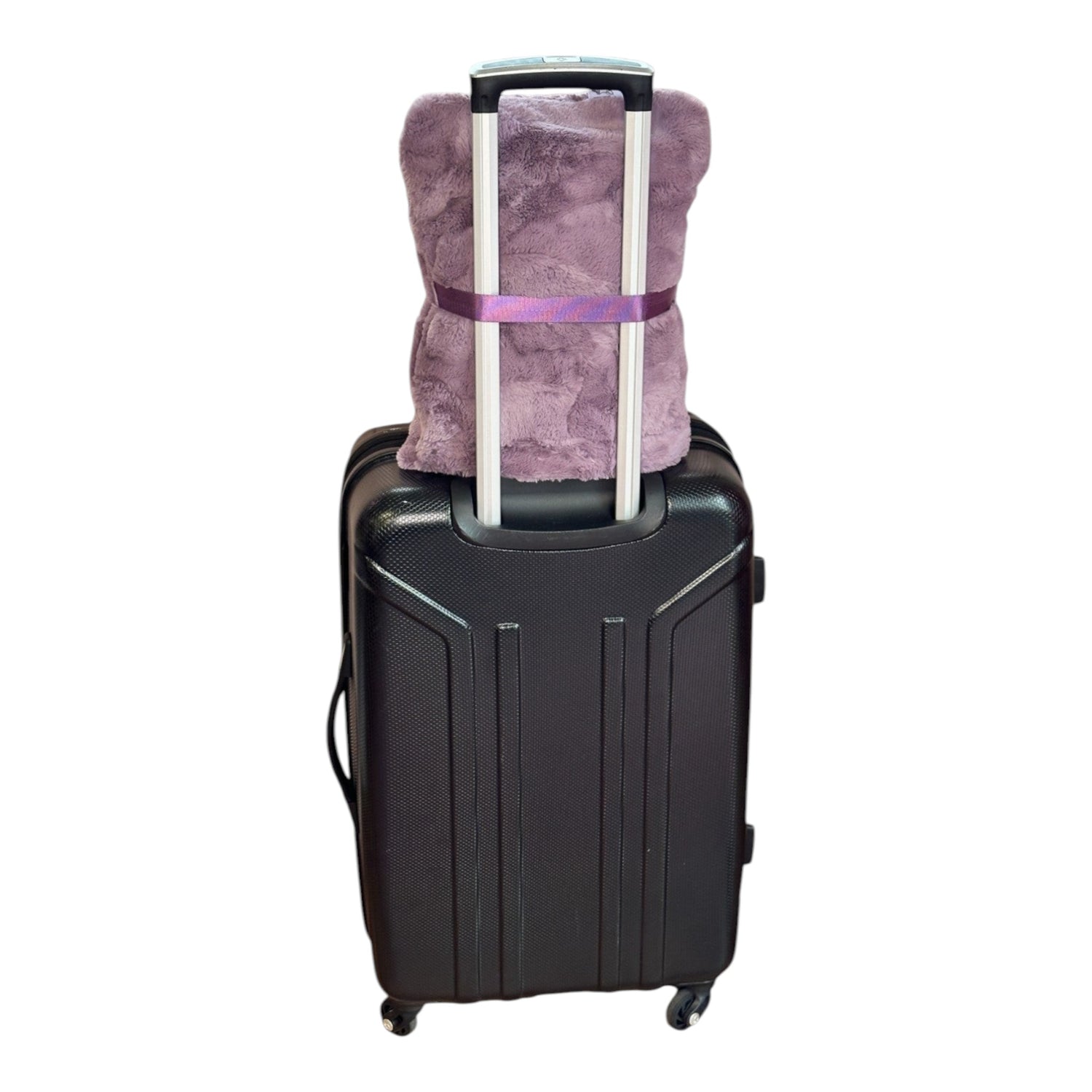 Snowy Owl Elderberry Travel Snuggle Blanket