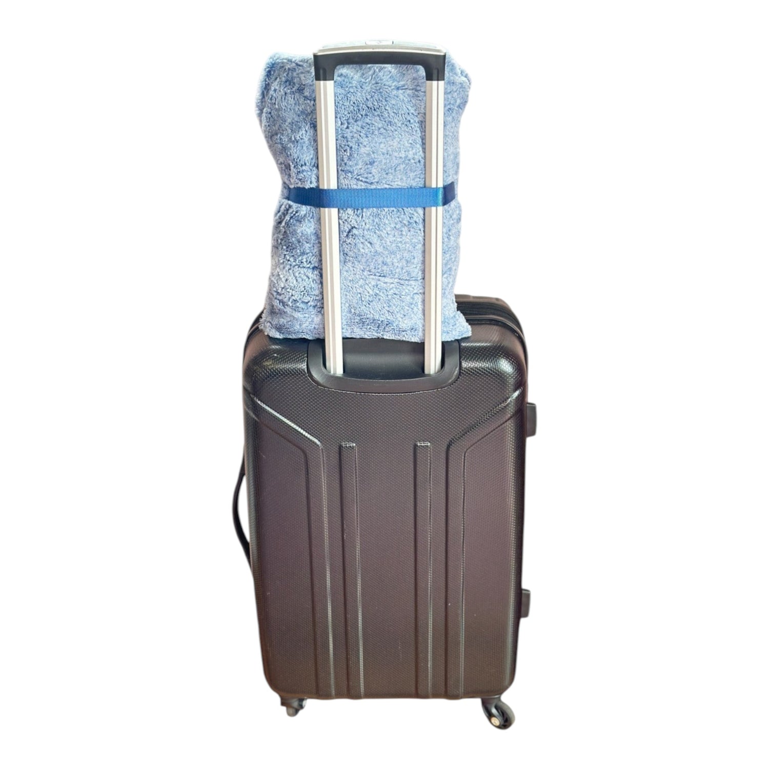 Stonewash Heather Travel Snuggle Blanket