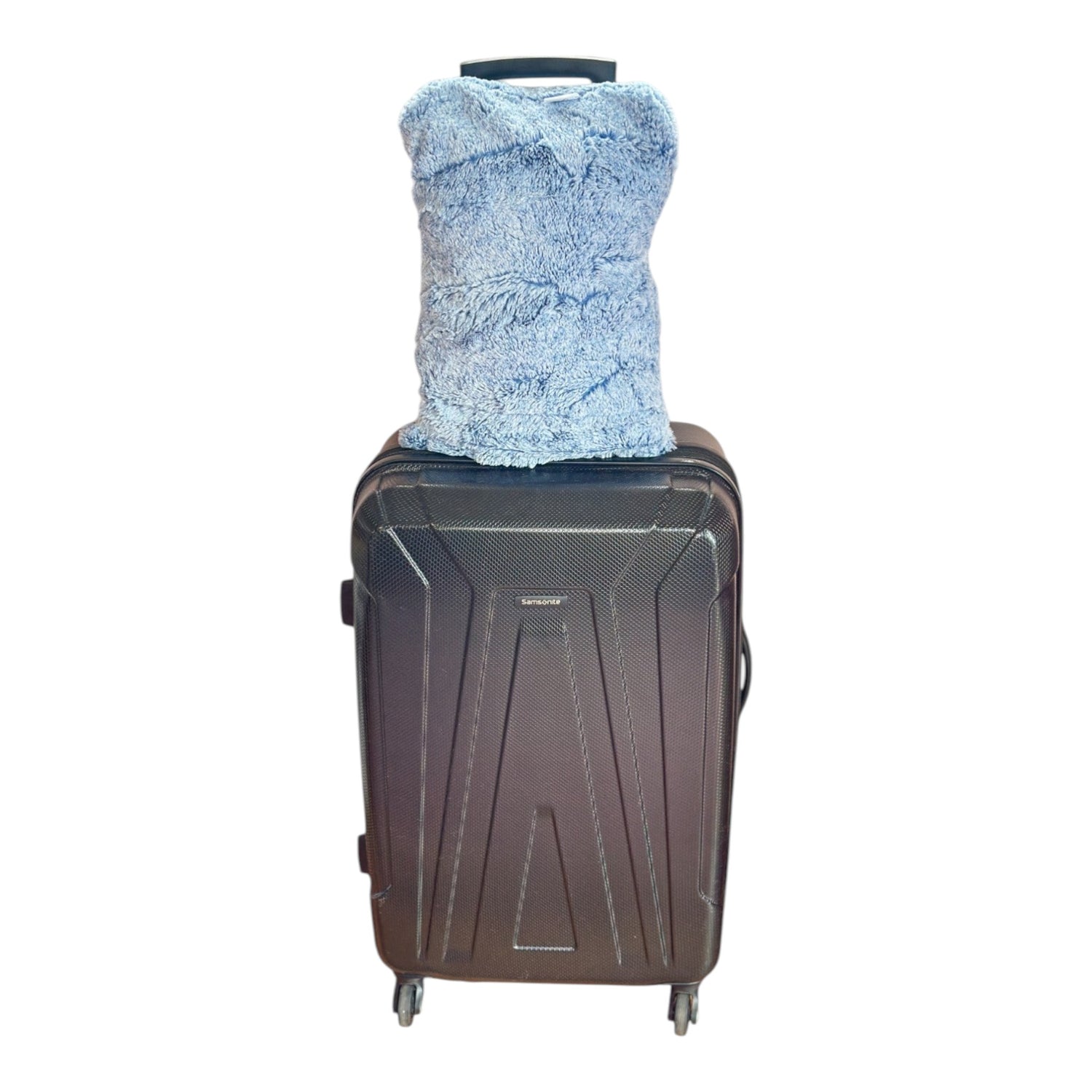 Stonewash Heather Travel Snuggle Blanket