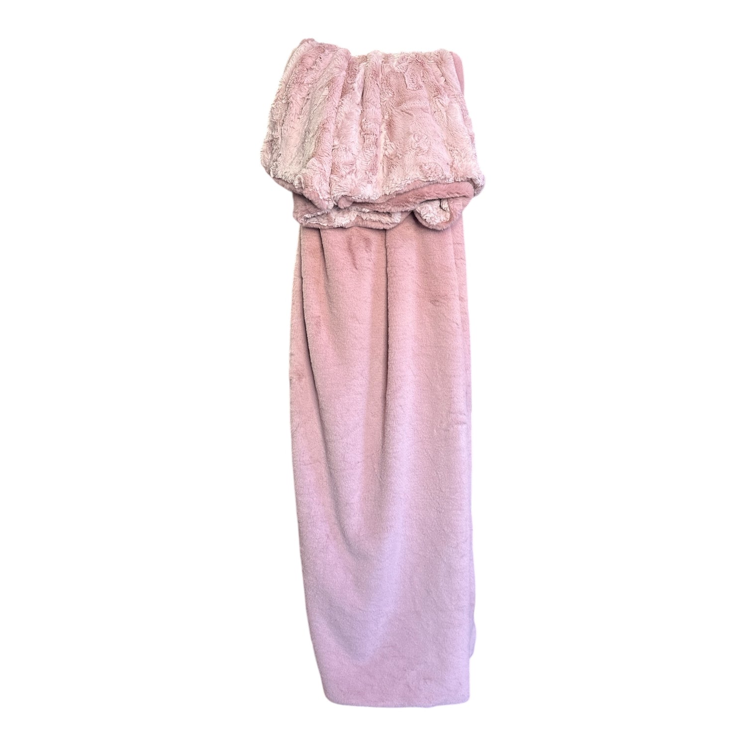 Rose Gold Tone on Tone Snuggle Blanket