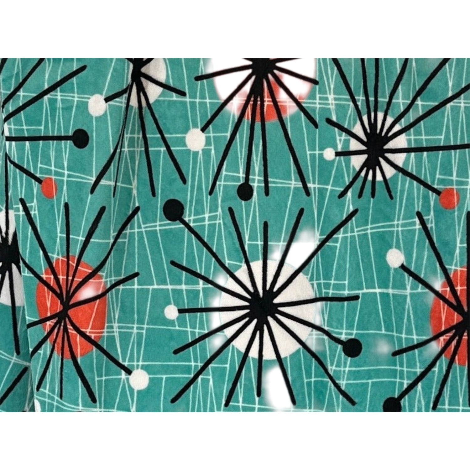 Mid Century Modern Adult Snuggle Blanket