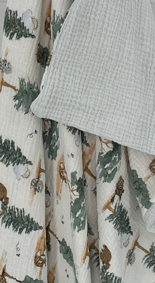 Evergreen and Forest Critters Spring and Summer Snuggles