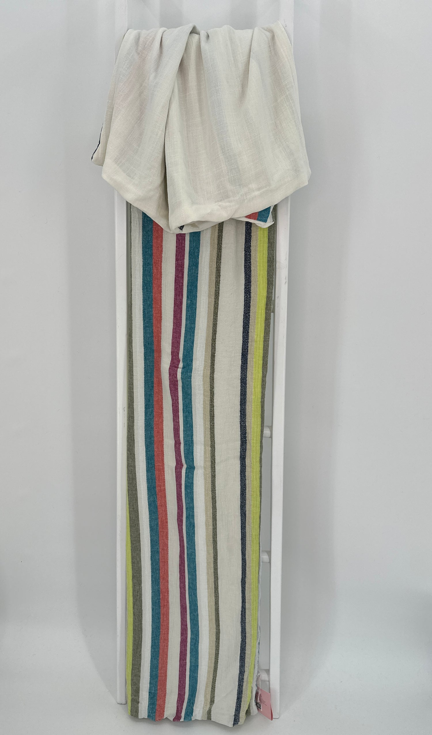 Colorful Striped Linen Snuggles