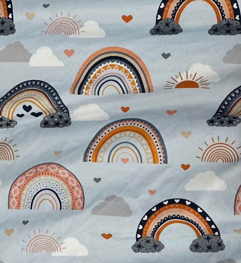 Rainbow Toddler Blanket