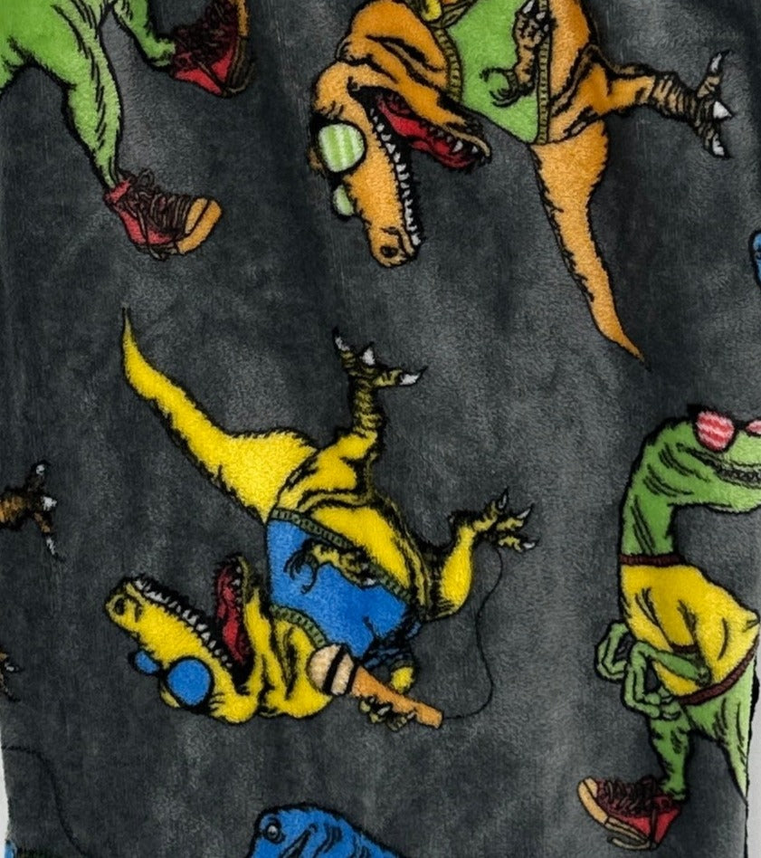 Fun Loving Dinosaur Toddler Blanket