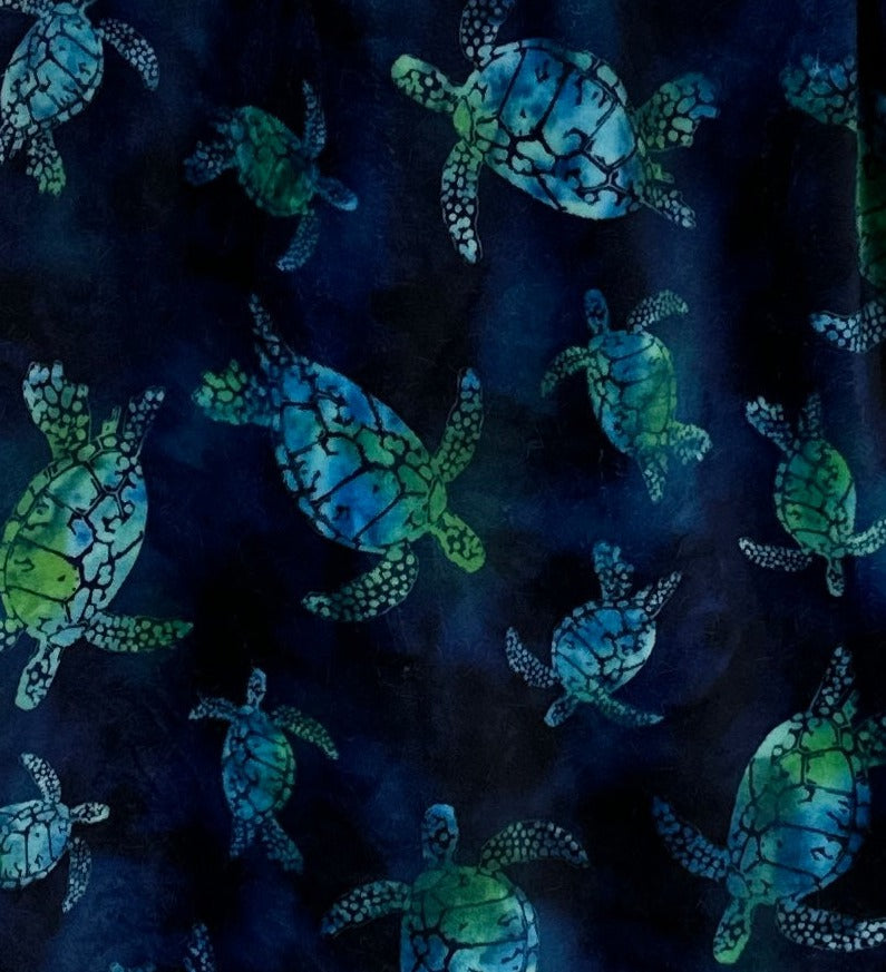 Sea Turtle Toddler Blanket