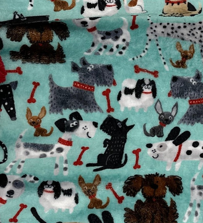 Comical Dog Toddler Blanket