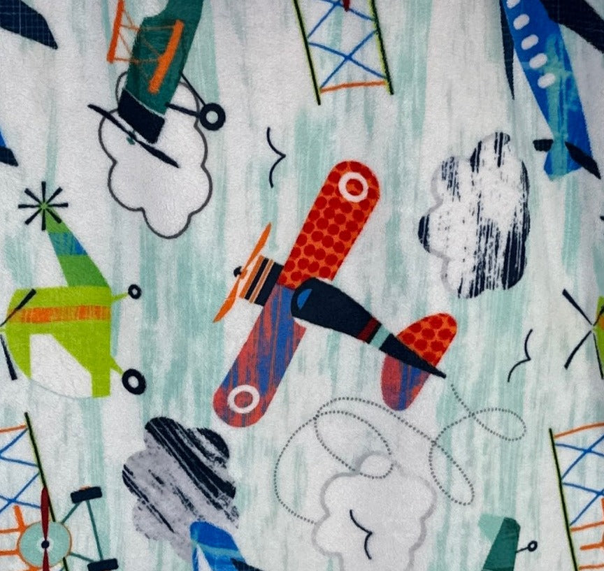 Airplane Toddler Blanket