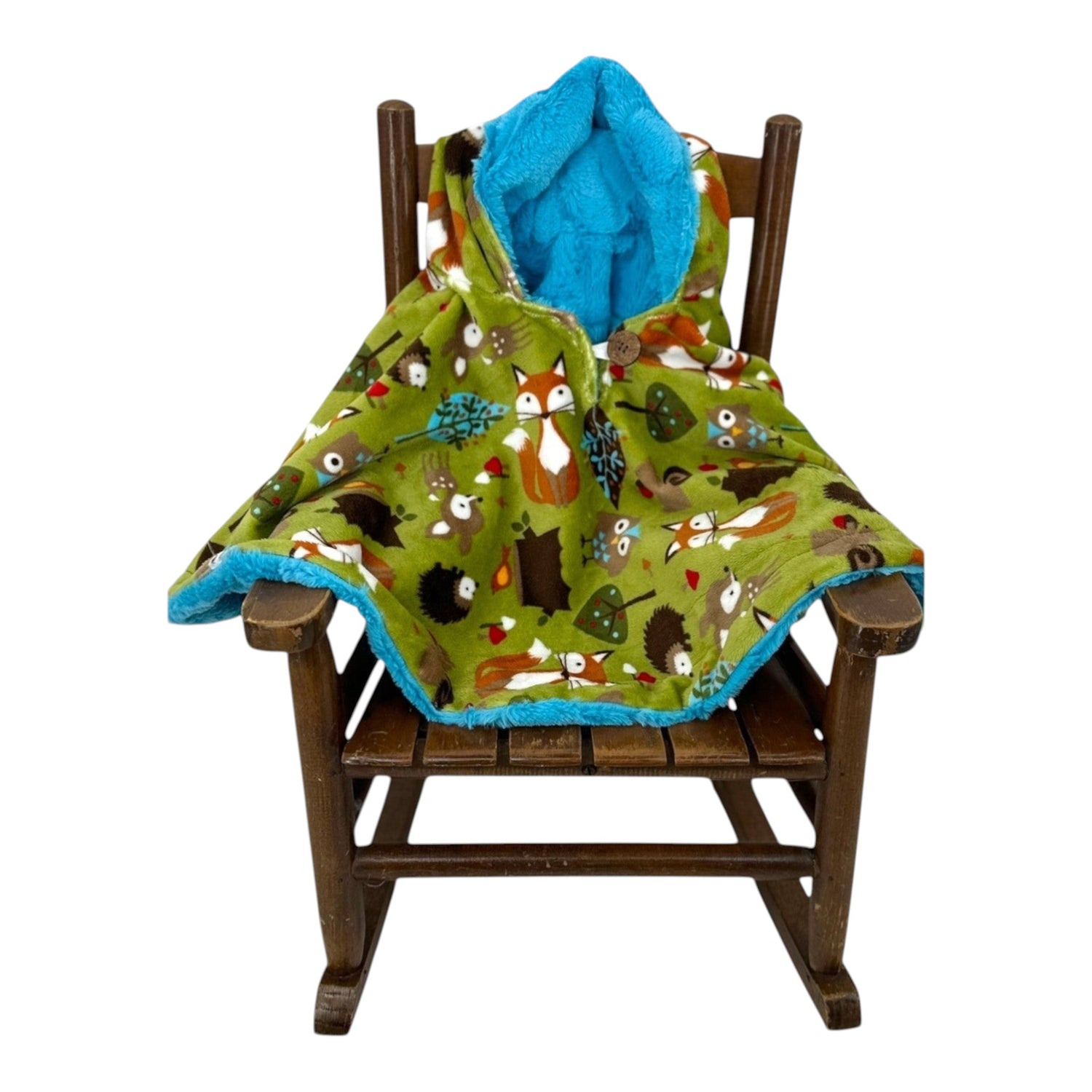Little Woodland Friends Car Seat Snuggle Poncho