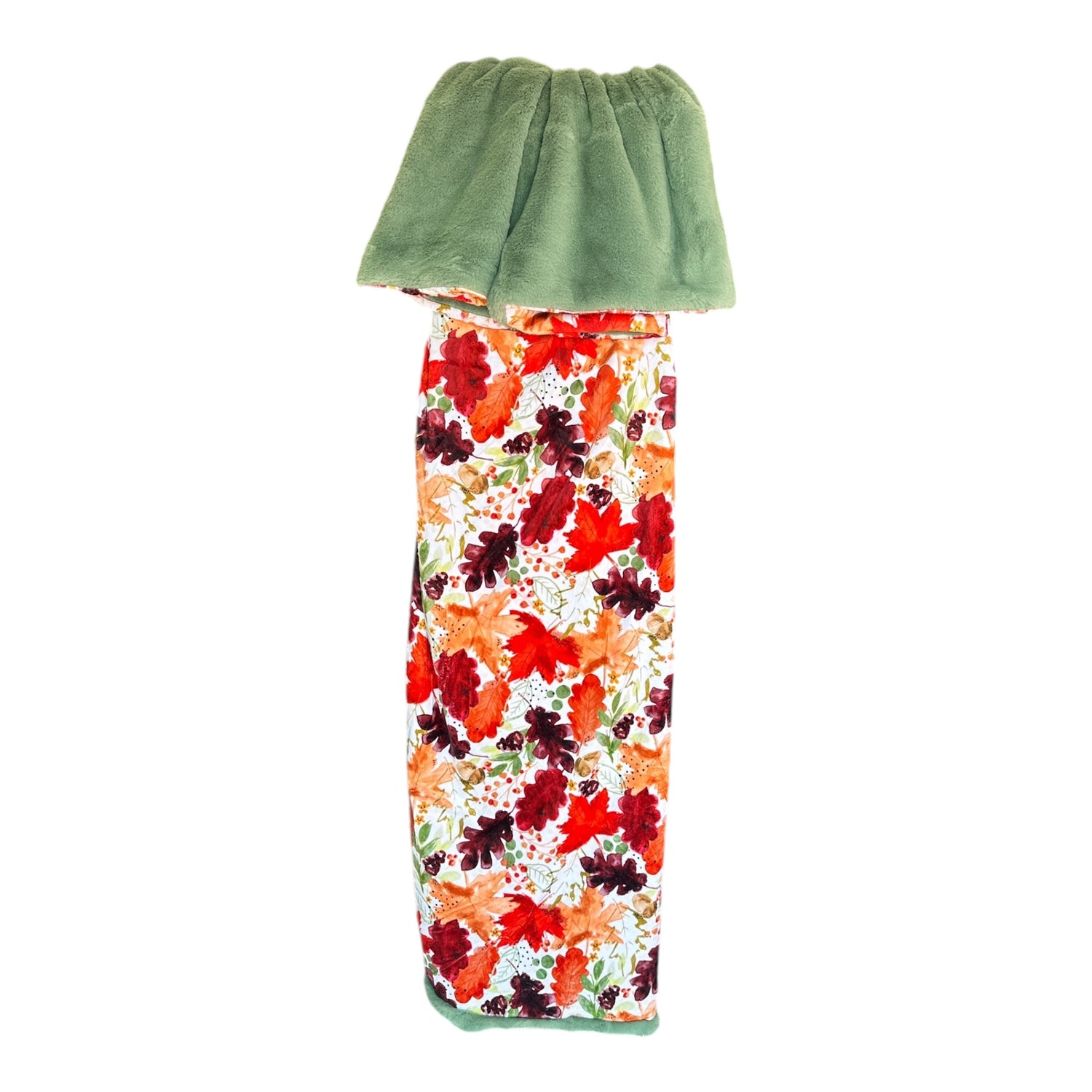 Fall Leaves Adult Snuggle Blanket