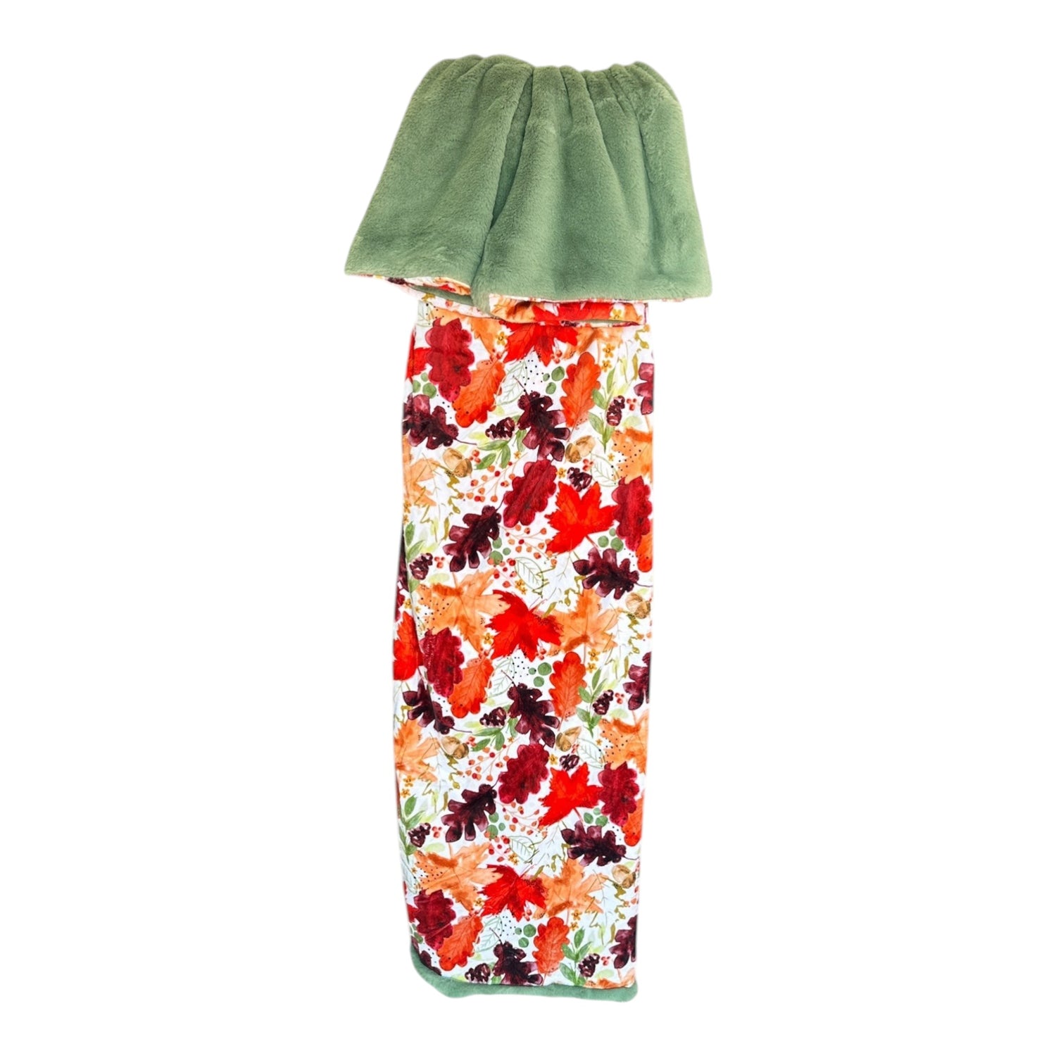 Fall Leaves Adult Snuggle Blanket