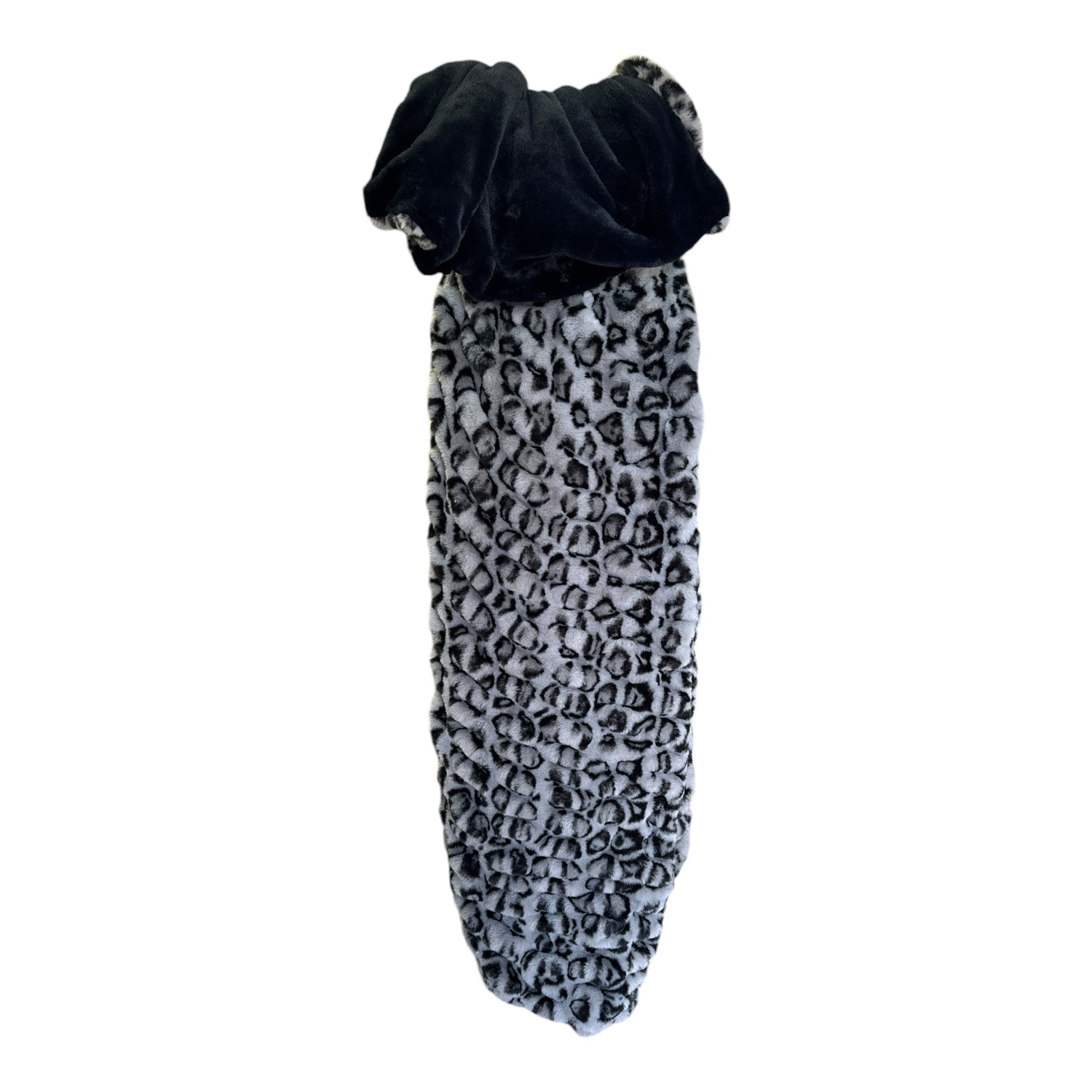 Luxe Milan Leopard Adult Snuggle Blanket