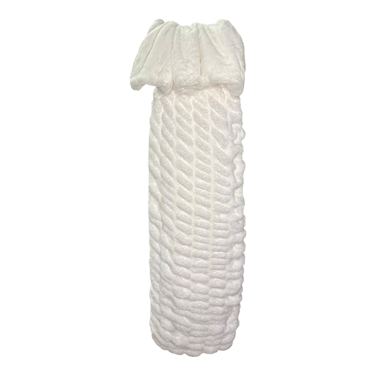 Luxe Milan Natural Adult Snuggle Blanket