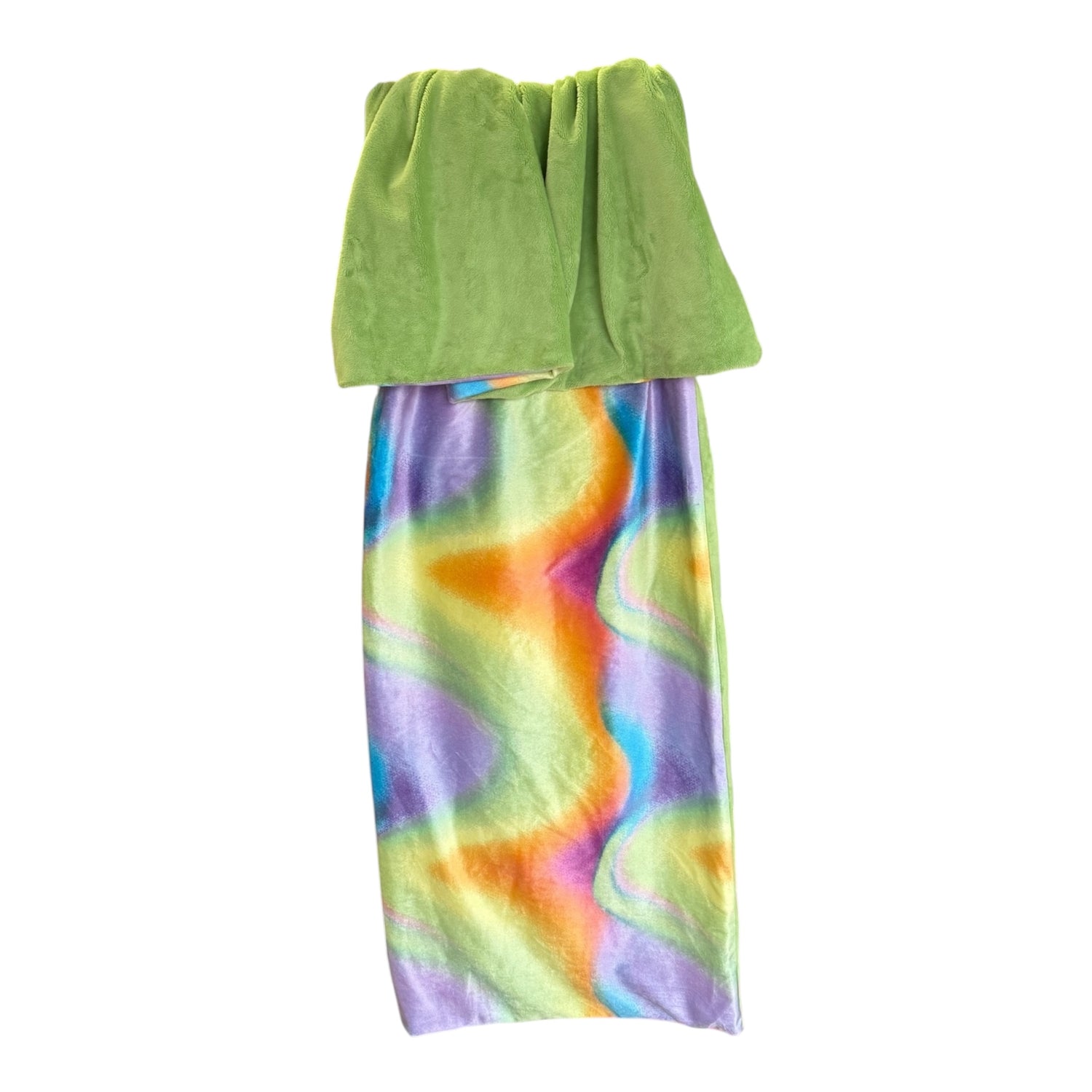 Tie Dye Toddler Snuggle Blanket