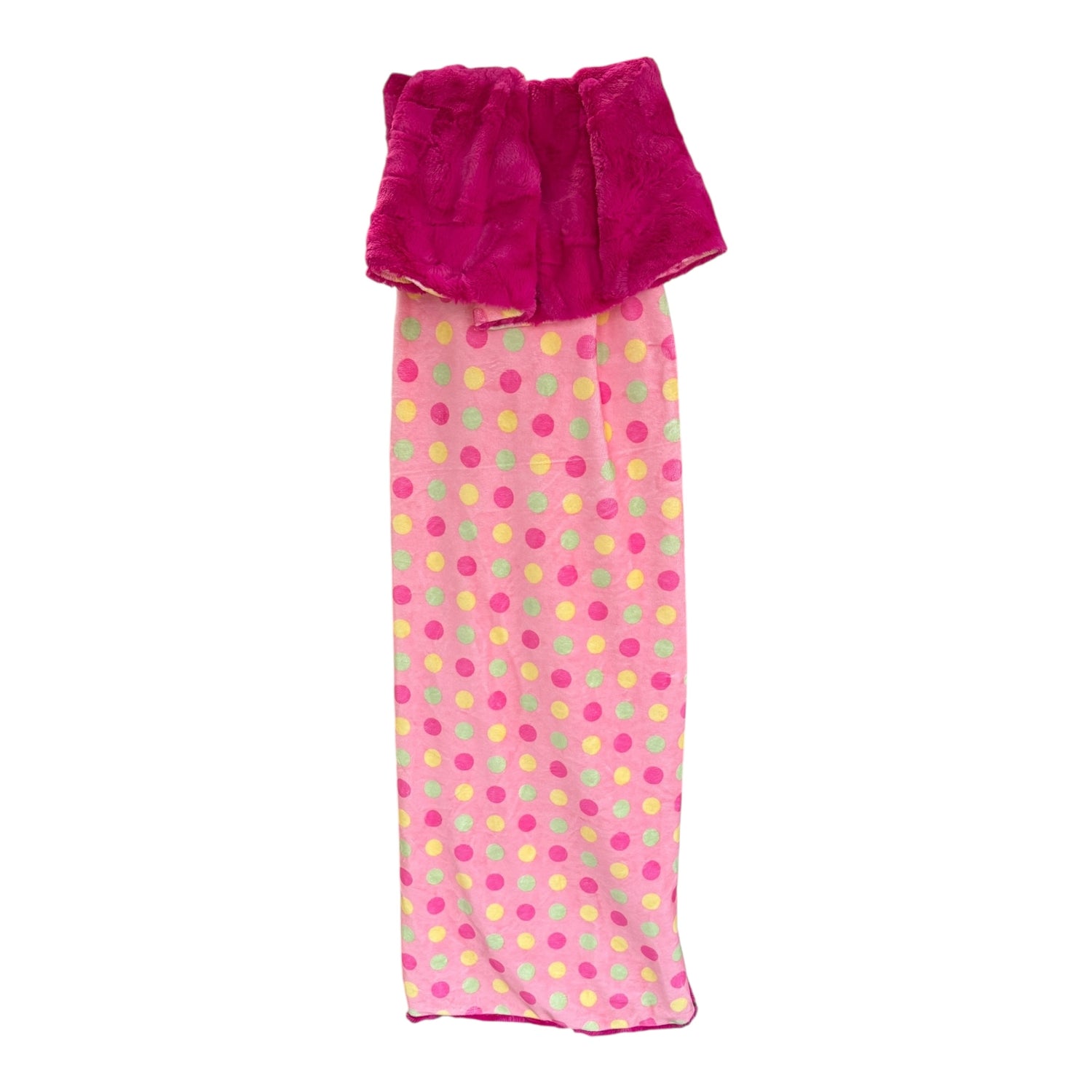 Polka Dot Toddler Snuggle Blanket