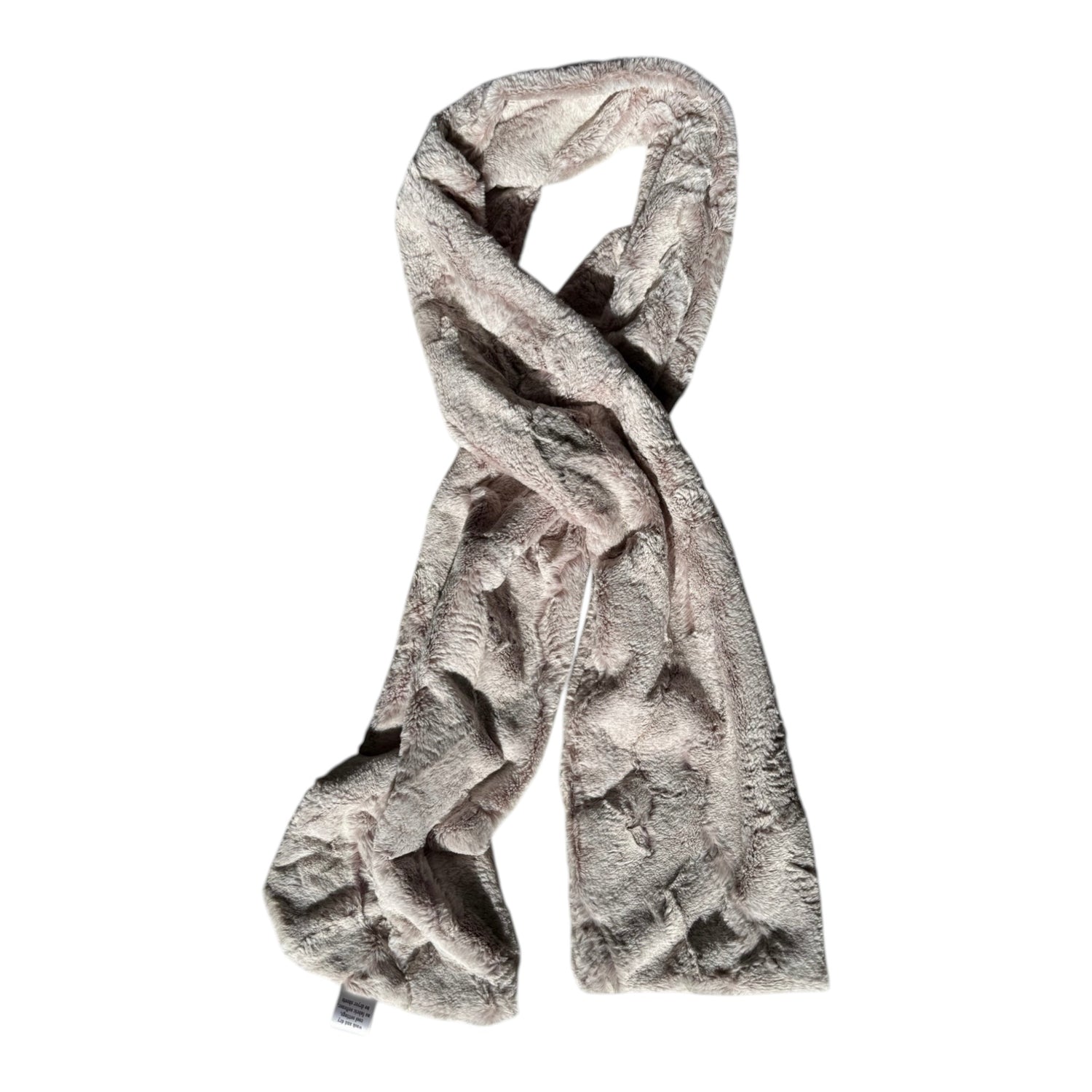 Heather Snuggle Scarf – Double-Sided Minky Scarf