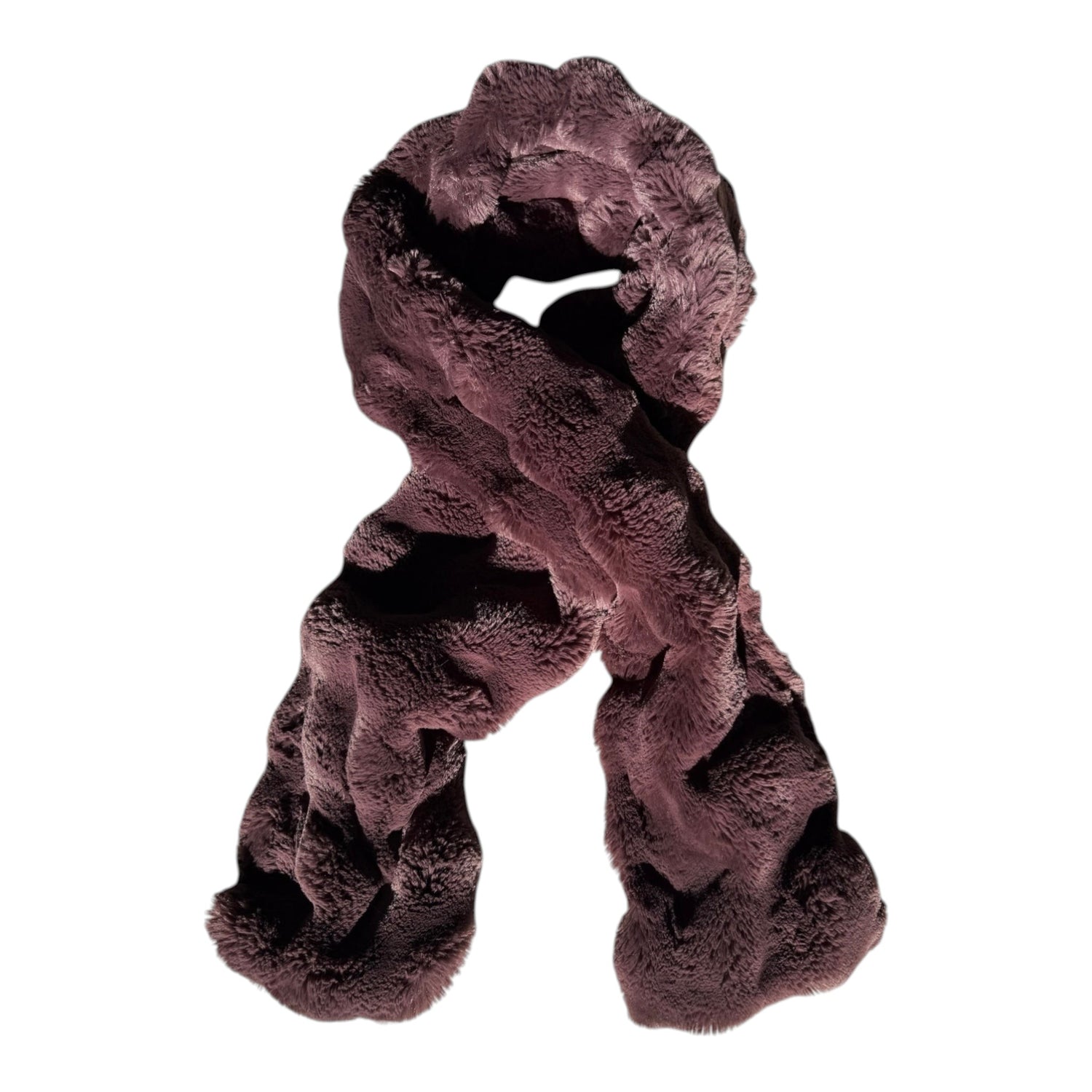 Powder Puff Snuggle Scarf – Double-Sided Minky Scarf