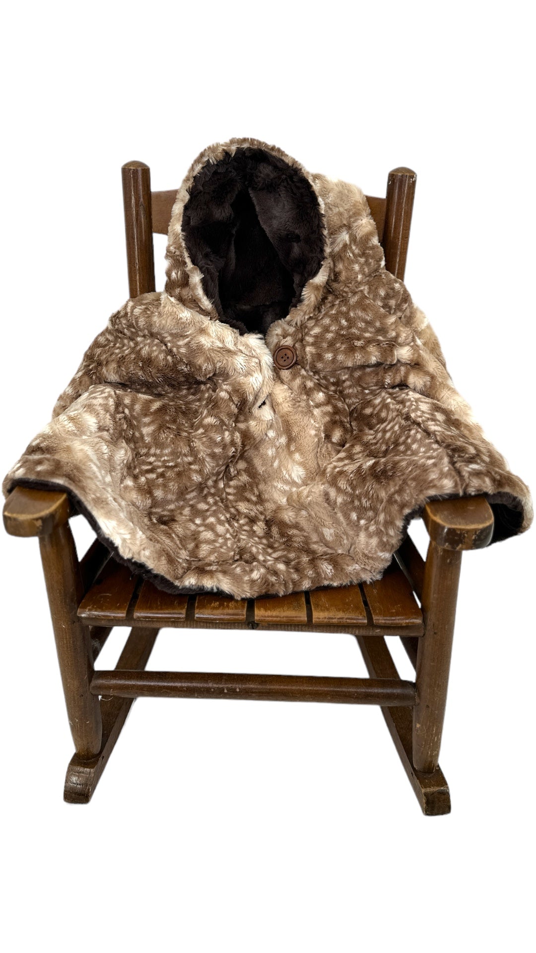 Fawn Car Seat Snuggle Poncho