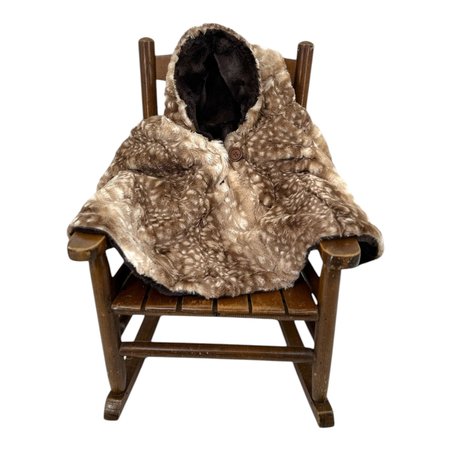 Golden Fawn Car Seat Snuggle Poncho