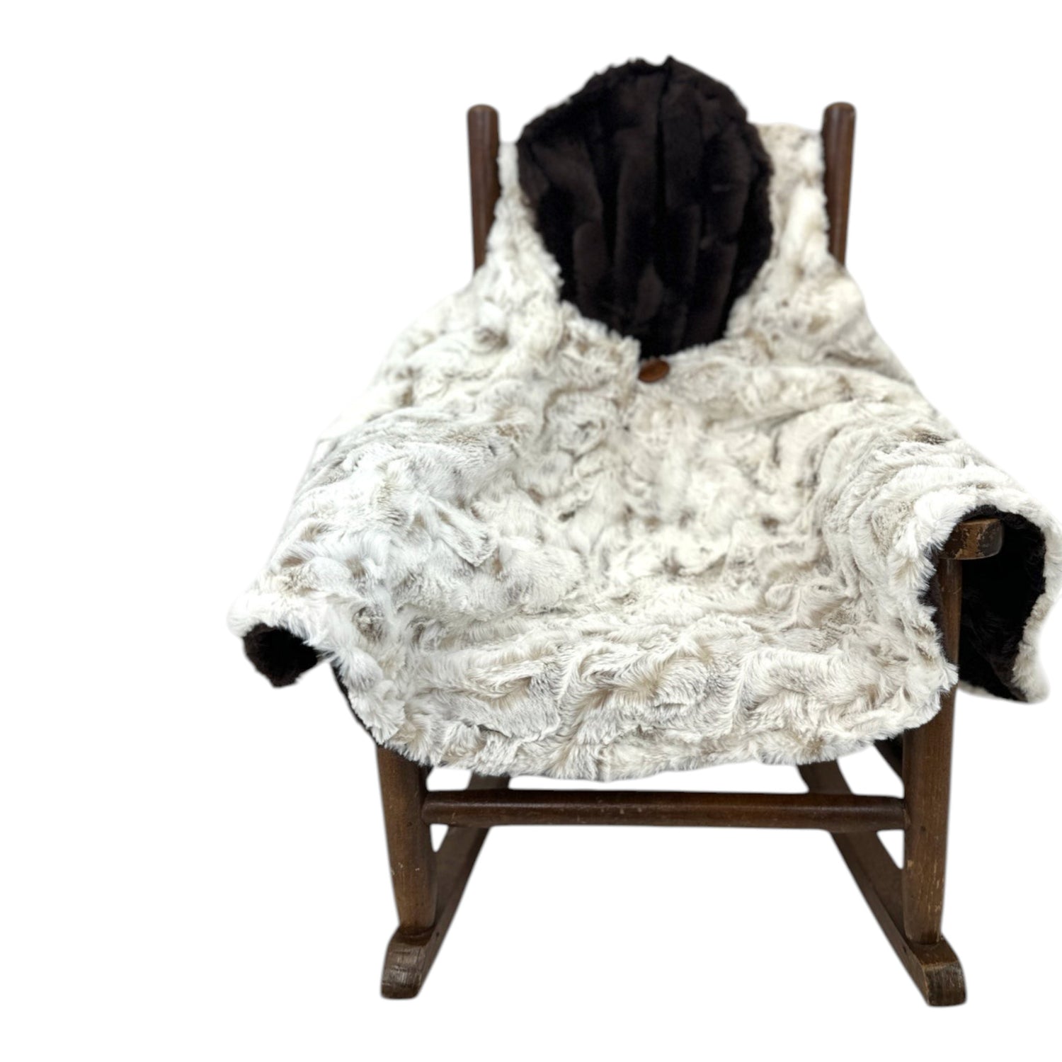 Snowy Owl Car Seat Snuggle Poncho