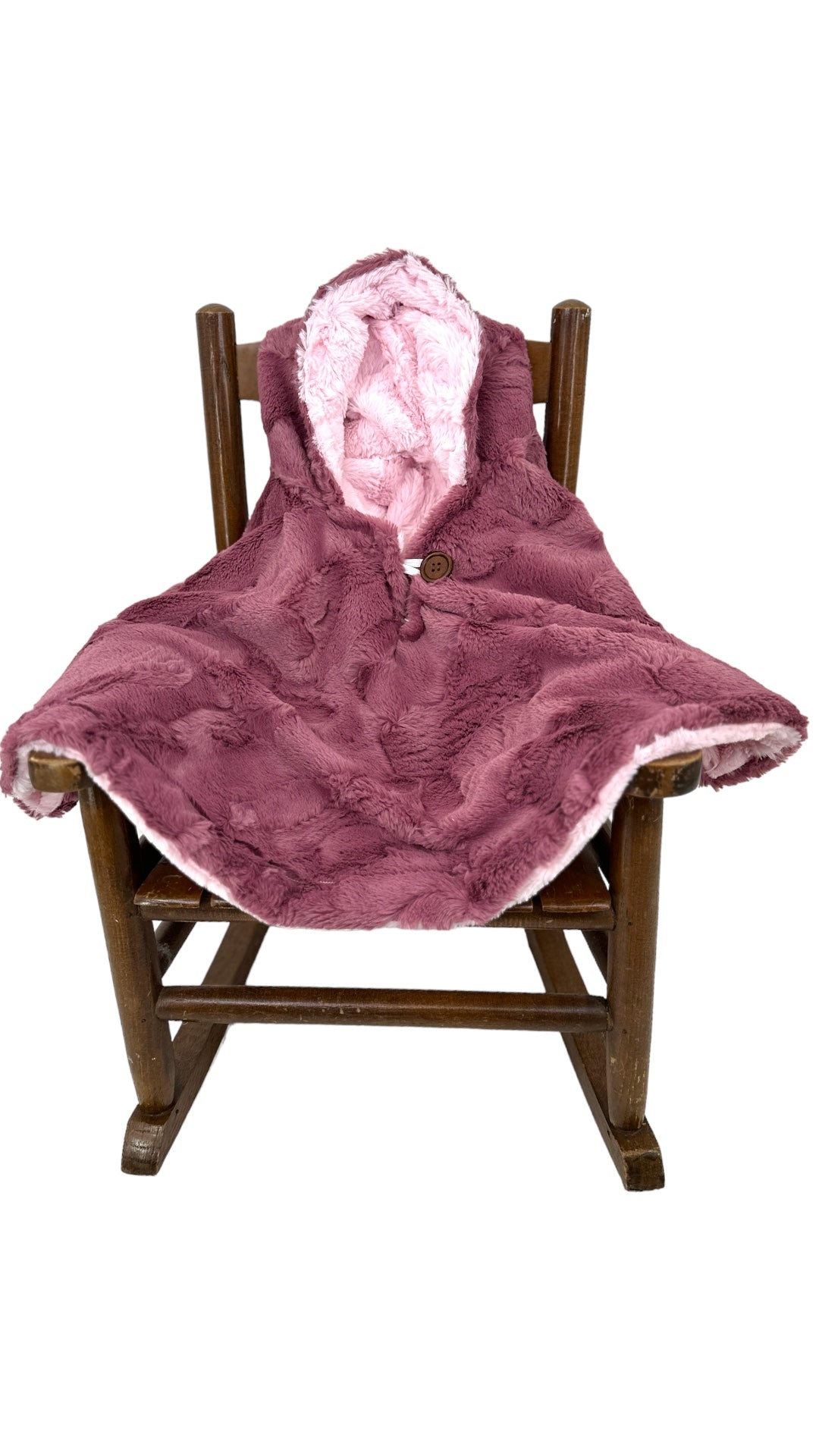 Shades of Pink Car Seat Snuggle Poncho