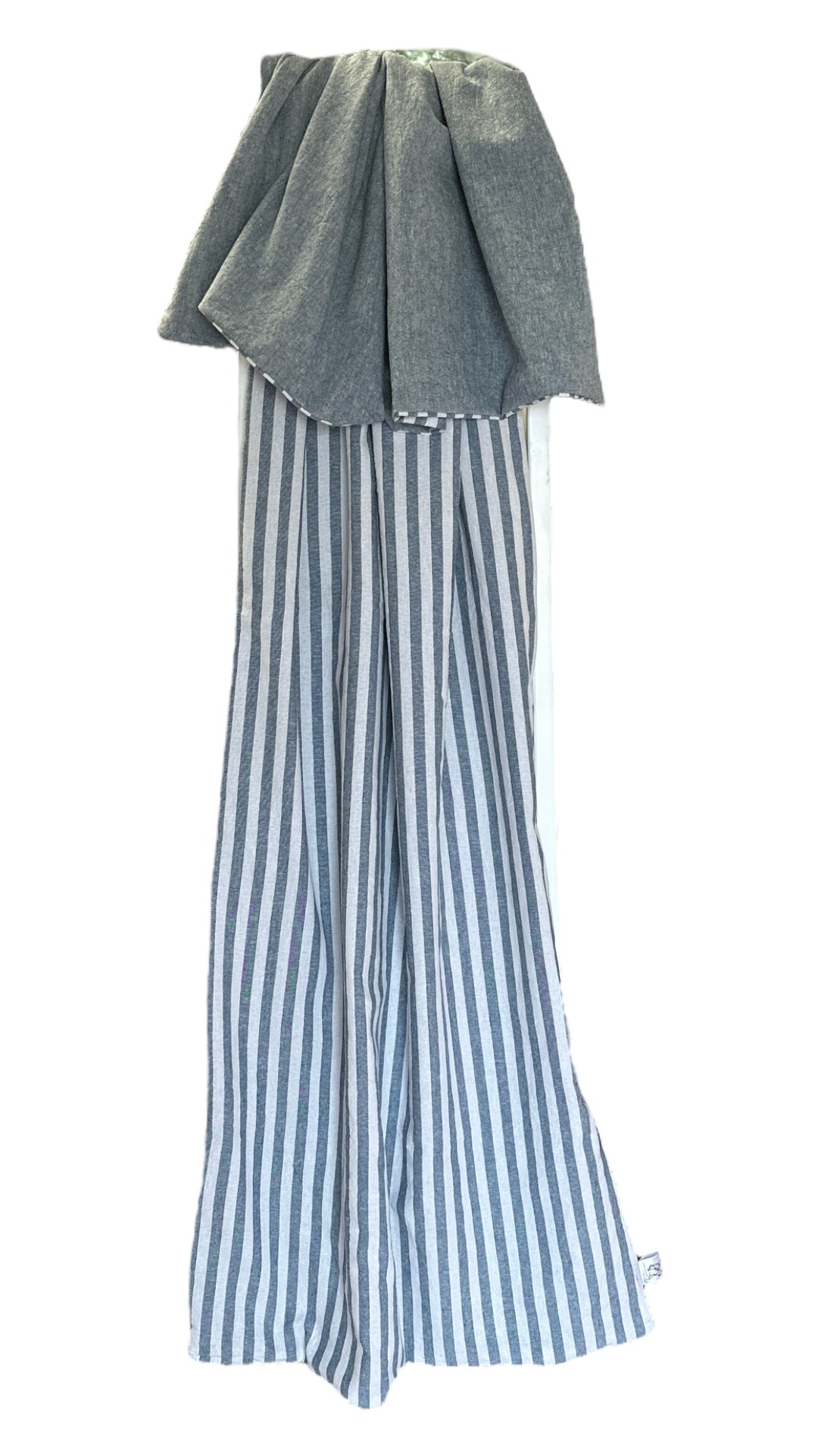 Blue Striped Linen Snuggles