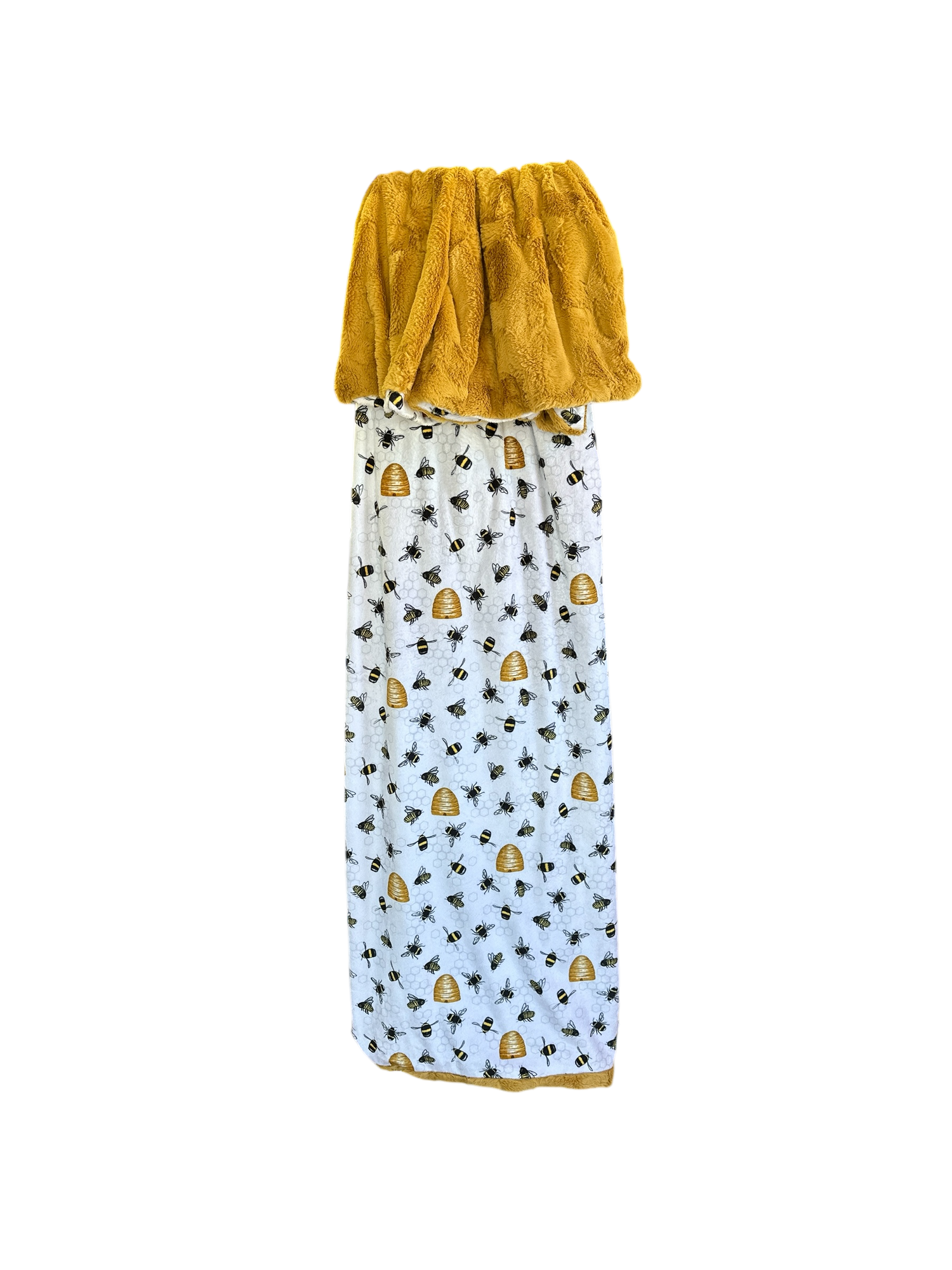 Honey Bee Adult Snuggle Blanket