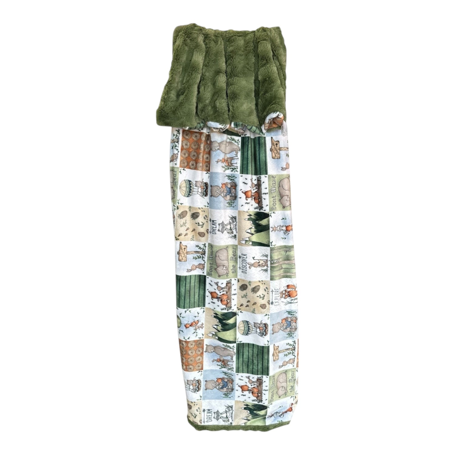 Little Woodland Wanderers Toddler Snuggle Blanket