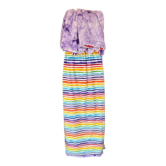 Somewhere Over The Rainbow Toddler Snuggle Blanket