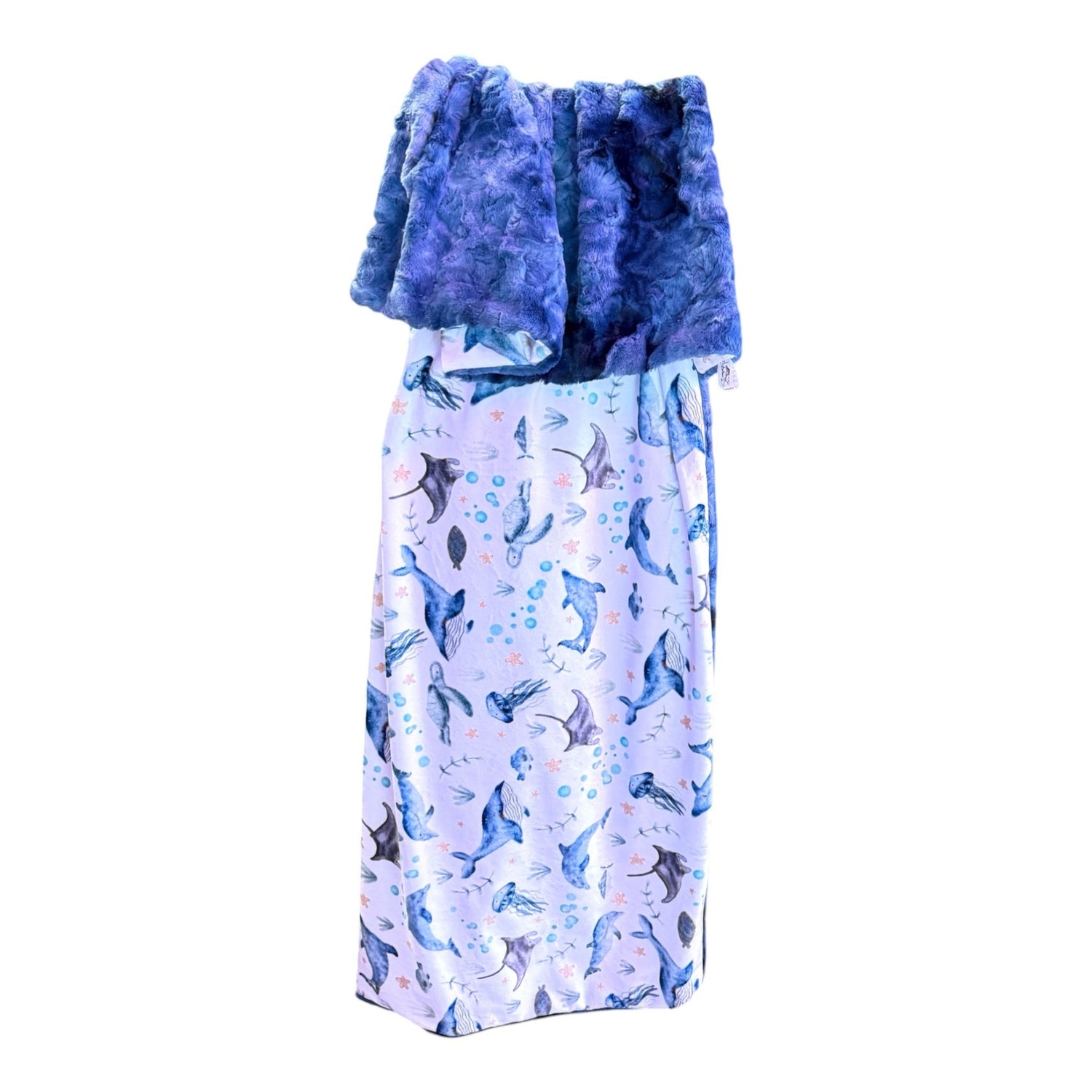 Little Deep Sea Friends Toddler Snuggle Blanket – Galaxy Jeans Hide