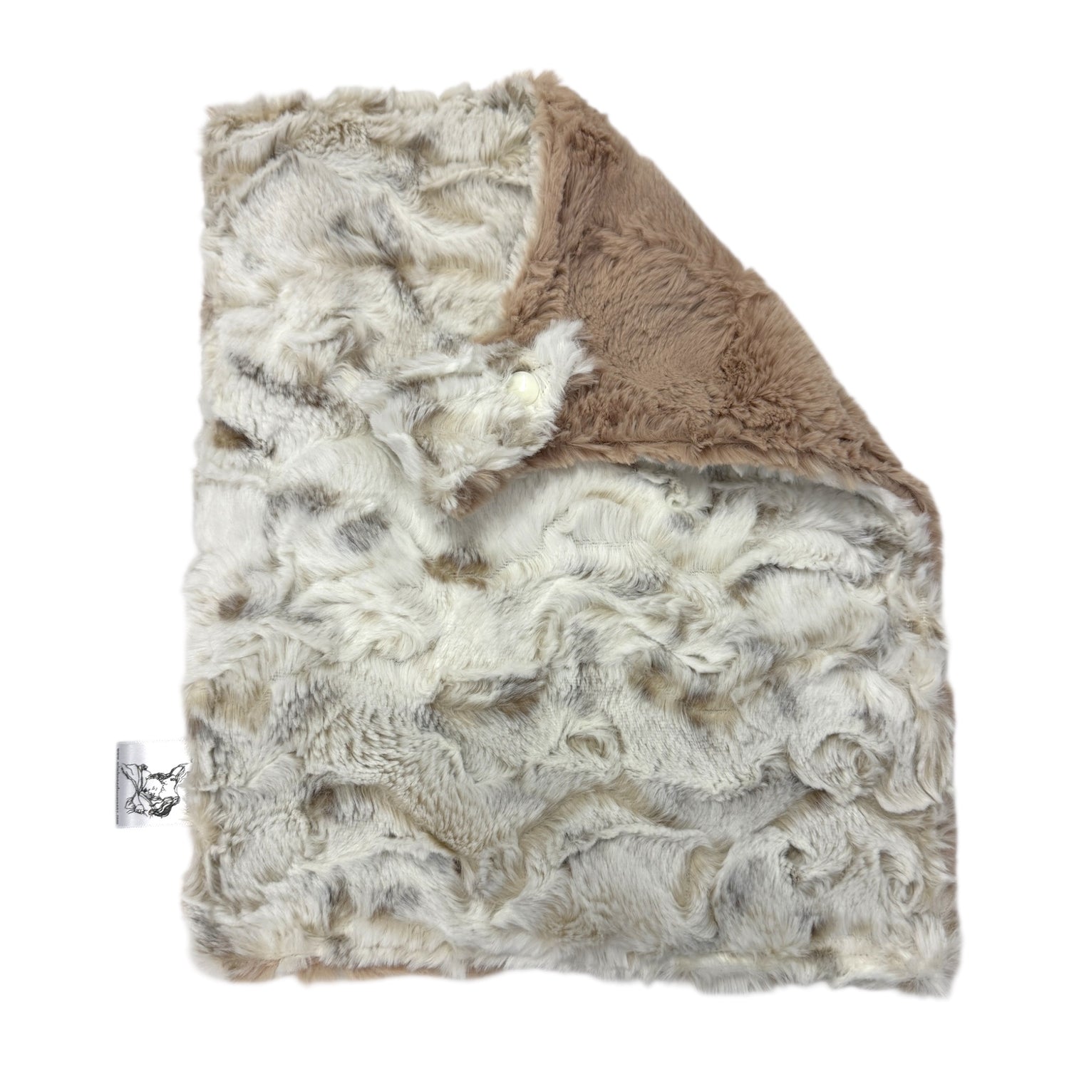 Snowy Owl Natural Snuggle Lovie