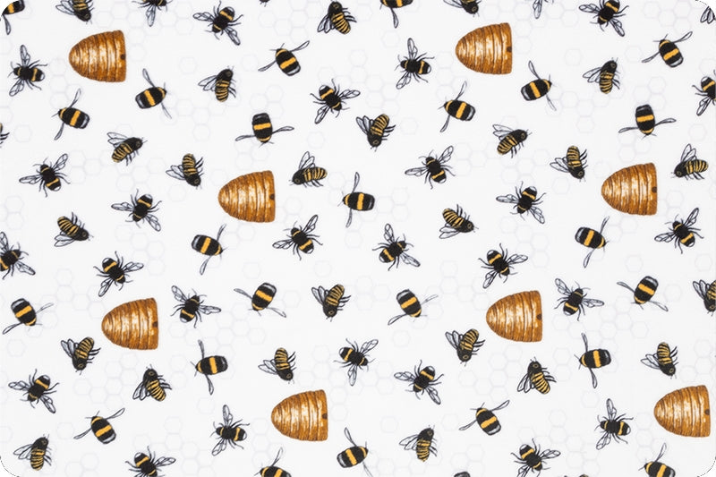 Honey Bee Adult Snuggle Blanket