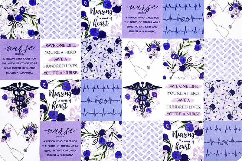 Nurses Adult Snuggle Blanket