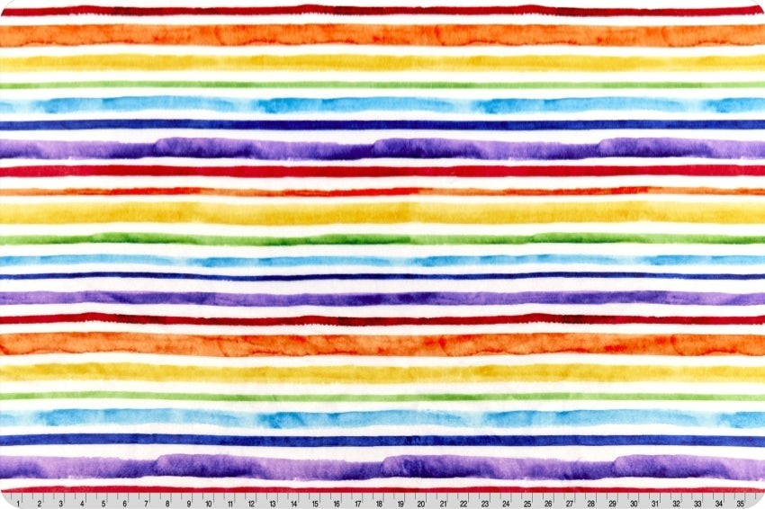 Somewhere Over the Rainbow Luxury Double-Sided Minky Snuggle Blanket – Galaxy Backing Options