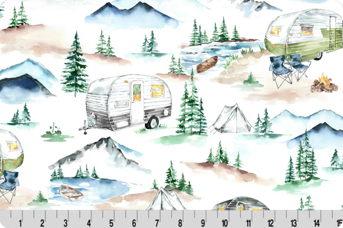 Trailer Trails Adult Snuggle Blanket