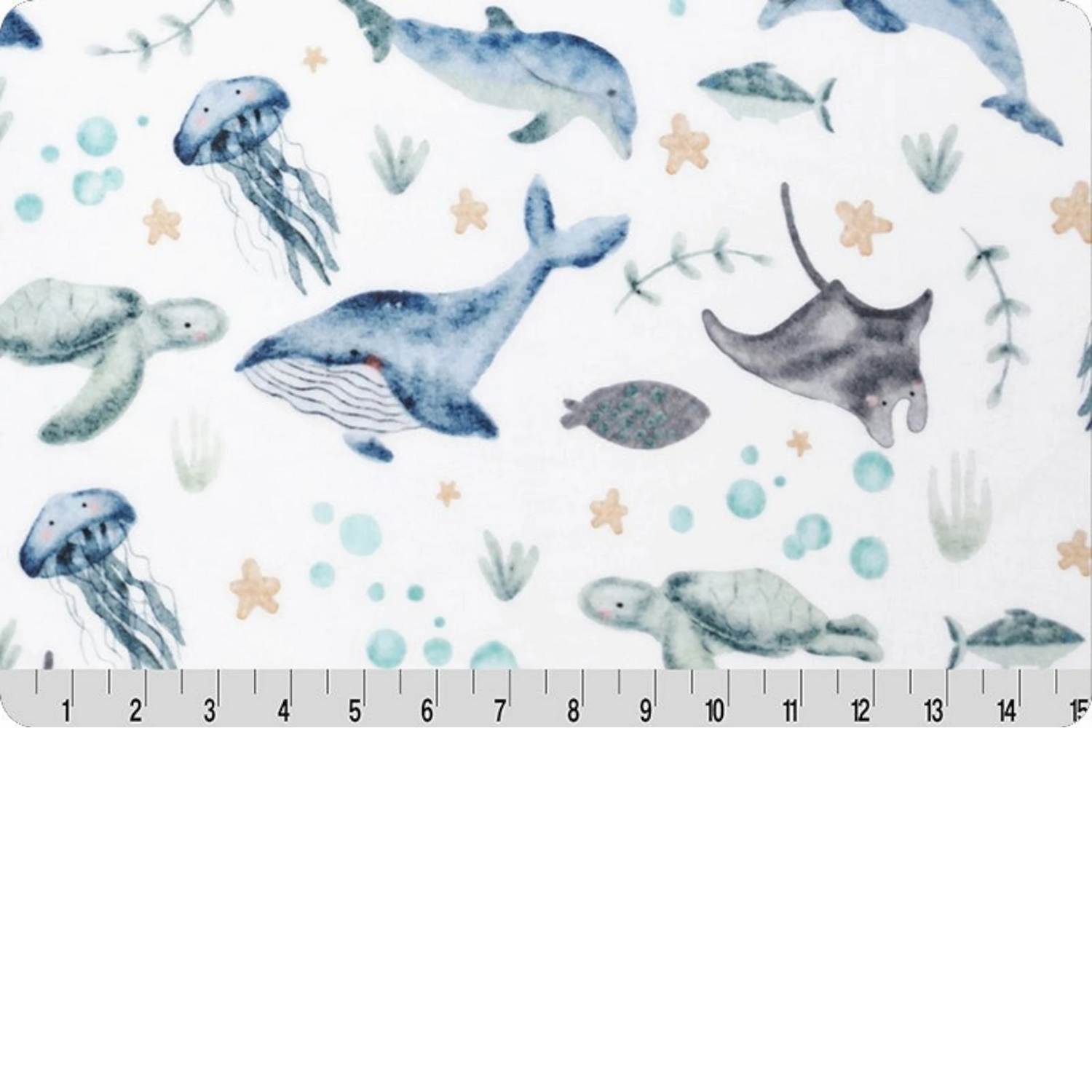 Little Deep Sea Friends Toddler Snuggle Blanket – Galaxy Jeans Hide