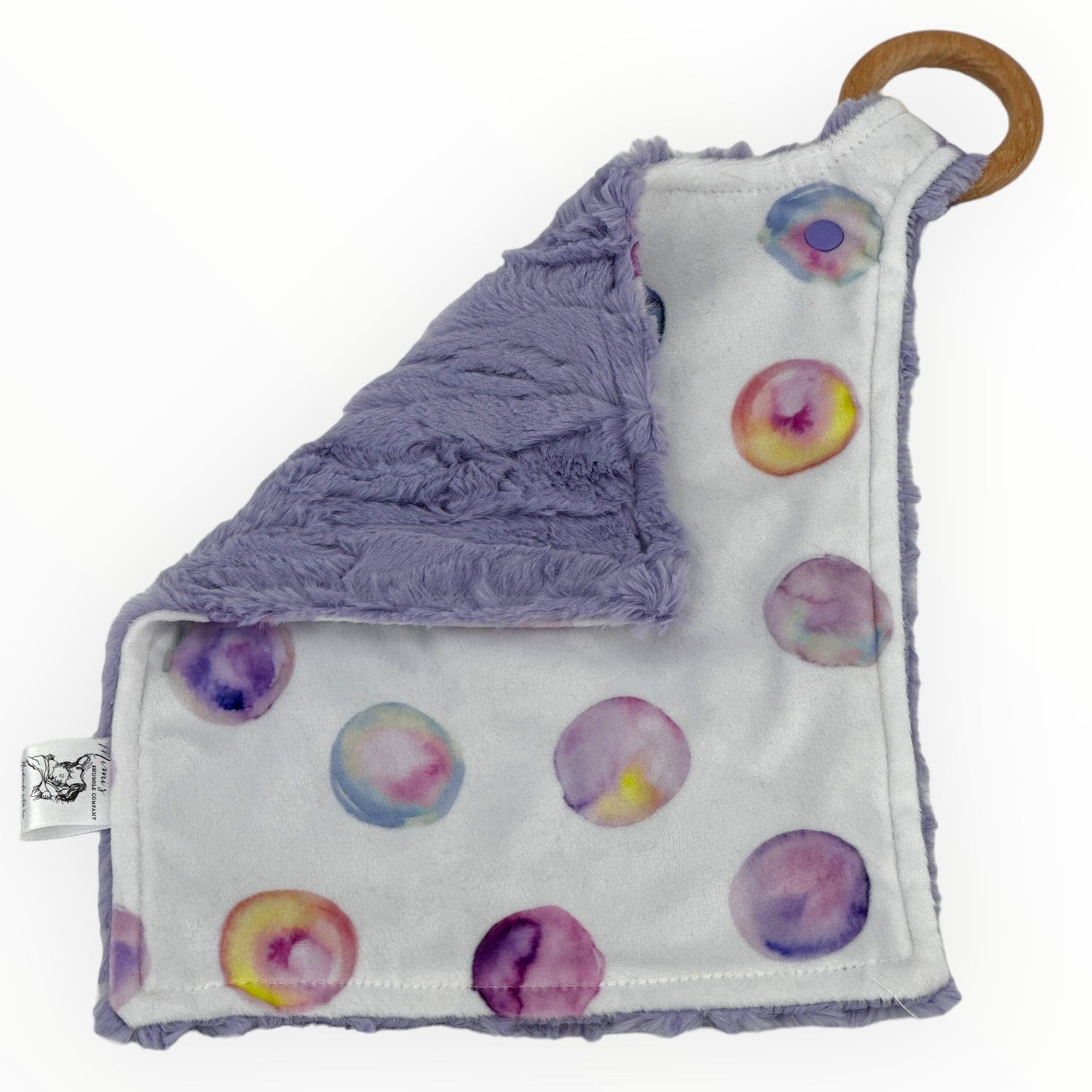 Watercolor Bubble Snuggle Lovie